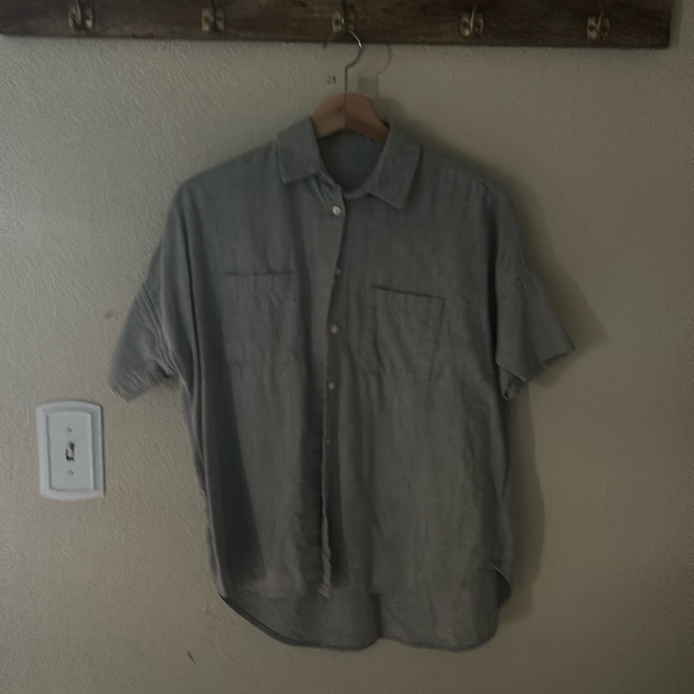 Button up soft shirt